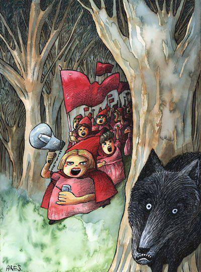 Siamo tutt* Cappuccetto Rosso